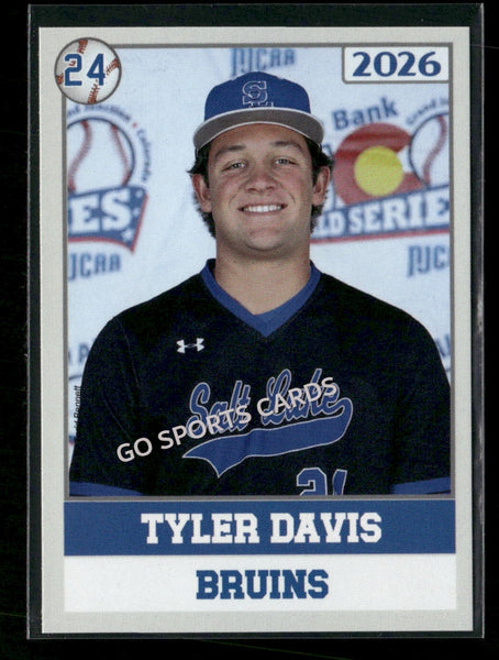 2026 JUCO Salt Lake Community College Bruins Tyler Davis