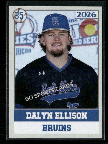 2026 JUCO Salt Lake Community College Bruins Dailyn Ellison