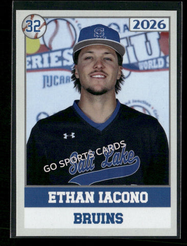 2026 JUCO Salt Lake Community College Bruins Ethan Iacono
