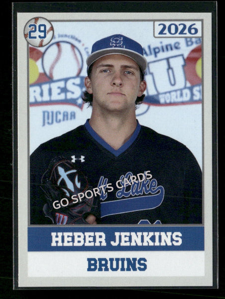 2026 JUCO Salt Lake Community College Bruins Heber Jenkins
