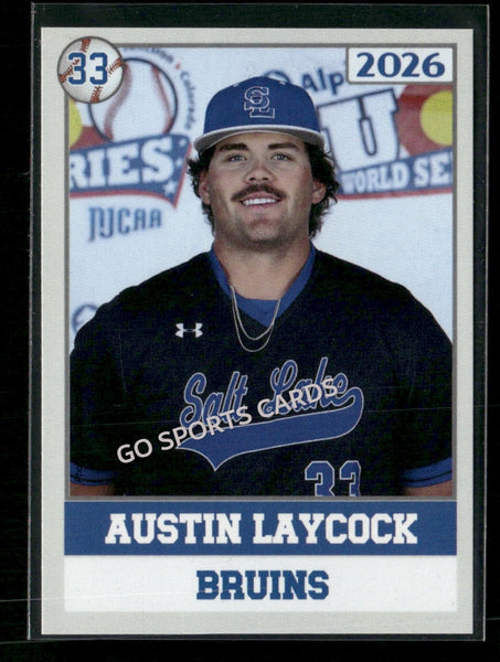 2026 JUCO Salt Lake Community College Bruins Austin Laycock