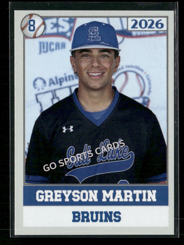 2026 JUCO Salt Lake Community College Bruins Greyson Martin