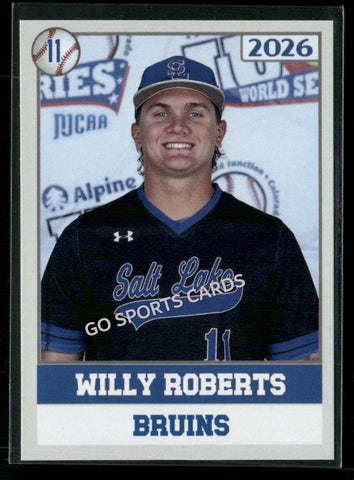 2026 JUCO Salt Lake Community College Bruins Willy Roberts