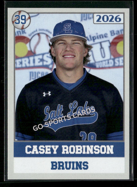 2026 JUCO Salt Lake Community College Bruins Casey Robinson