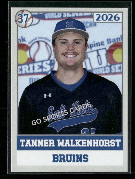 2026 JUCO Salt Lake Community College Bruins Tanner Walkenhorst