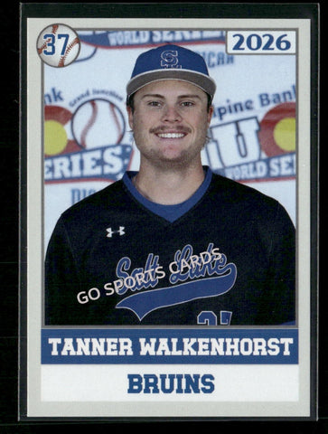2026 JUCO Salt Lake Community College Bruins Tanner Walkenhorst