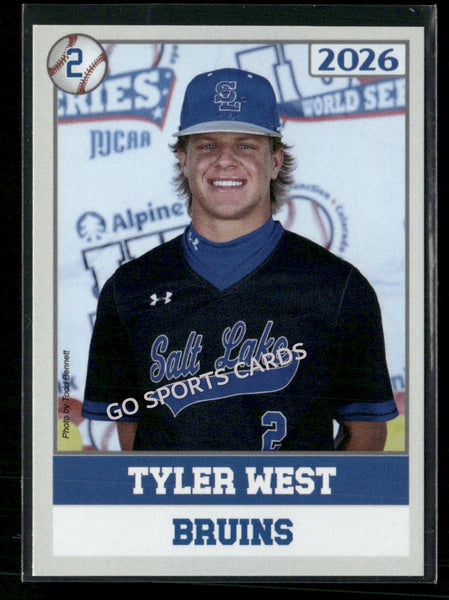 2026 JUCO Salt Lake Community College Bruins Tyler West