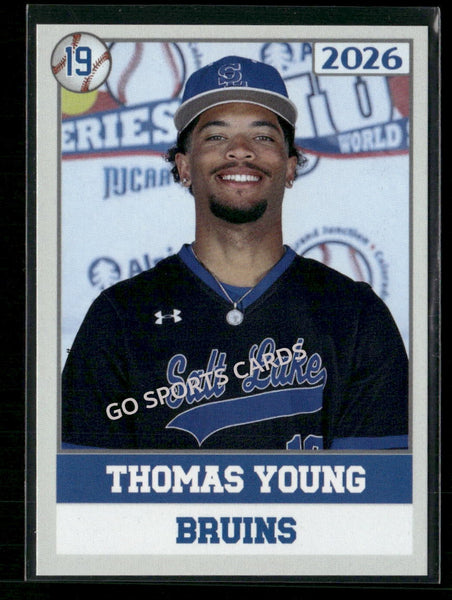 2026 JUCO Salt Lake Community College Bruins Thomas Young