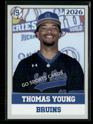 2026 JUCO Salt Lake Community College Bruins Thomas Young
