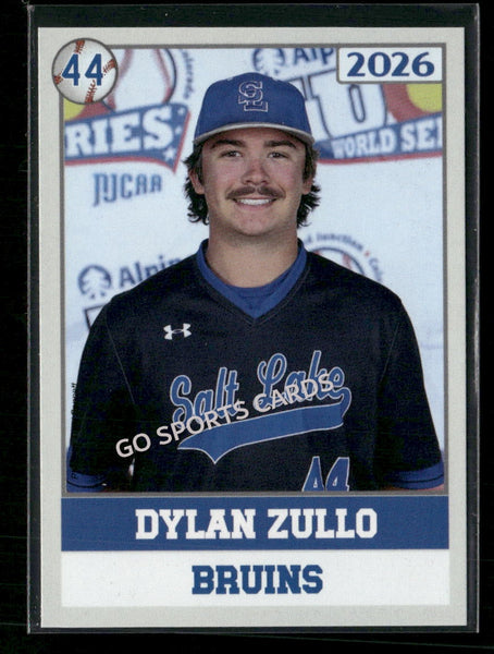 2026 JUCO Salt Lake Community College Bruins Dylan Zullo