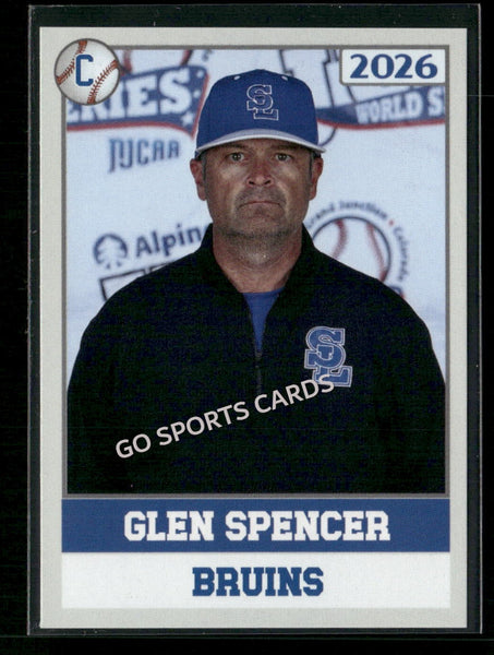 2026 JUCO Salt Lake Community College Bruins Glen Spencer