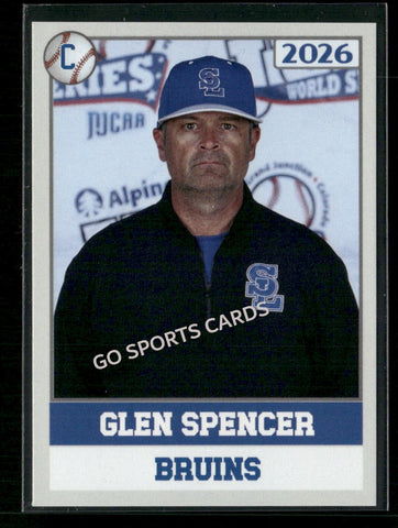 2026 JUCO Salt Lake Community College Bruins Glen Spencer