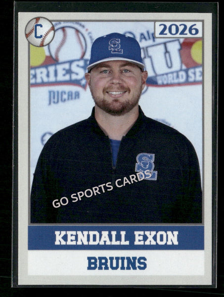 2026 JUCO Salt Lake Community College Bruins Kendall Exon