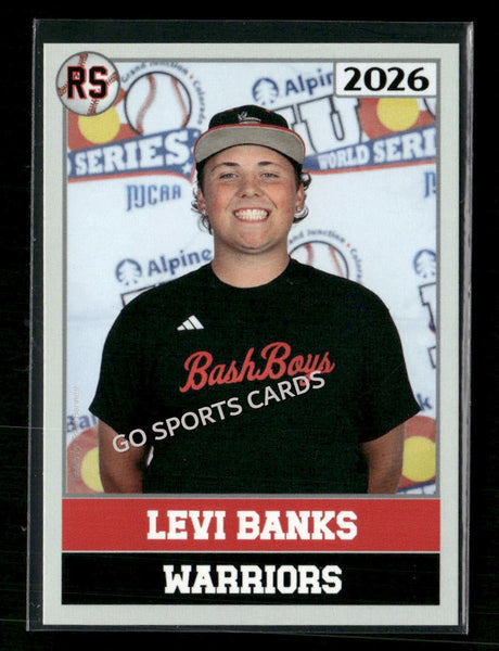 2026 JUCO Wabash Valley College Warriors Levi Banks