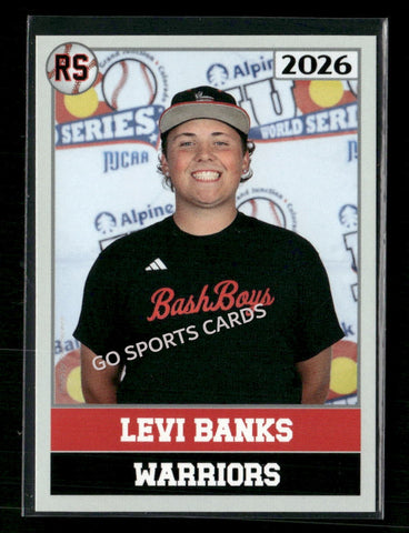 2026 JUCO Wabash Valley College Warriors Levi Banks