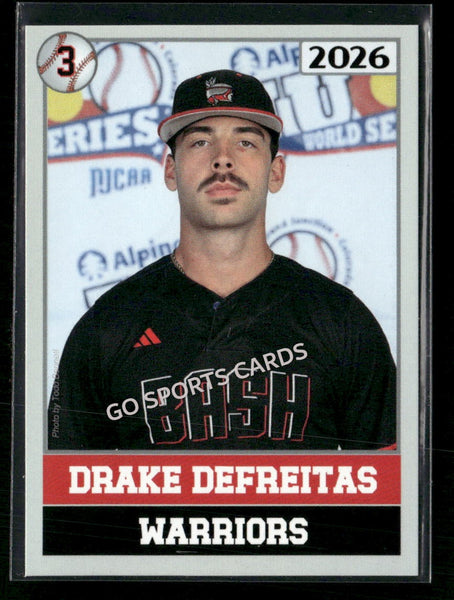 2026 JUCO Wabash Valley College Warriors Drake Defreitas