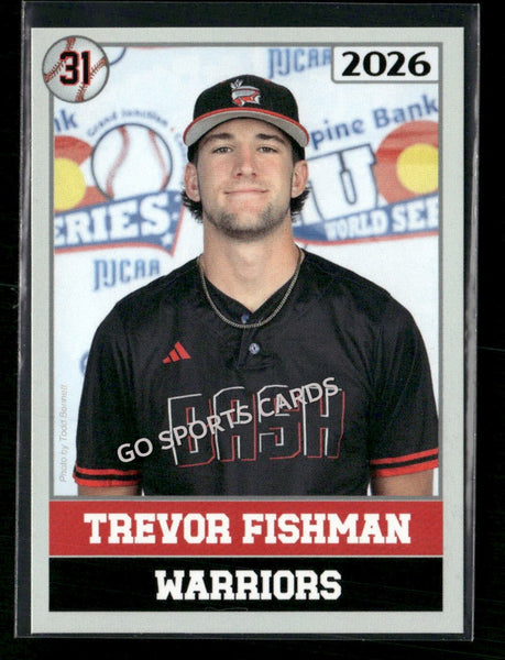 2026 JUCO Wabash Valley College Warriors Trevor Fishman