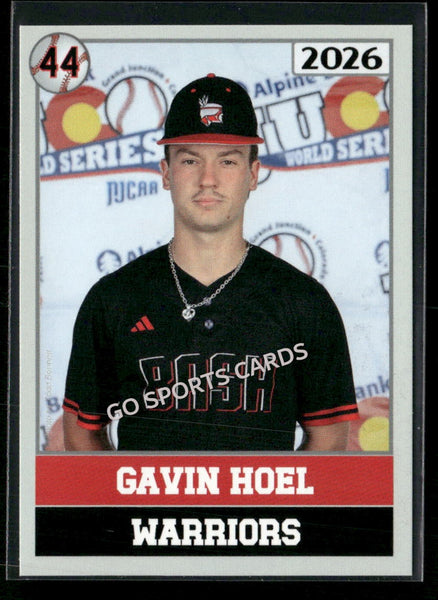 2026 JUCO Wabash Valley College Warriors Gavin Hoel