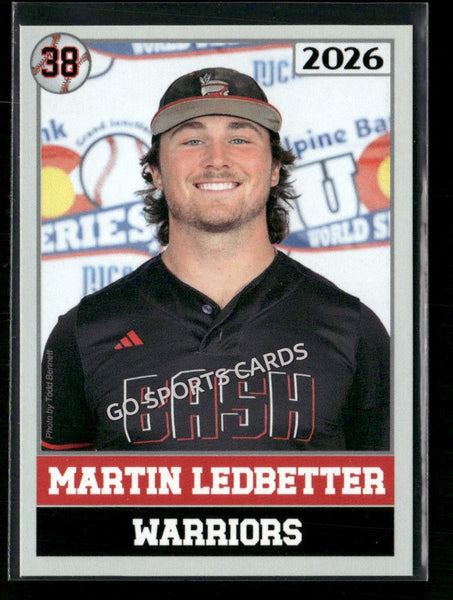 2026 JUCO Wabash Valley College Warriors Martin Ledbetter