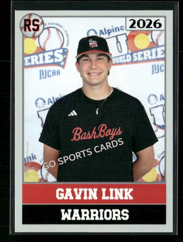 2026 JUCO Wabash Valley College Warriors Gavin Link