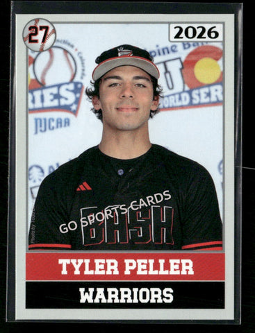 2026 JUCO Wabash Valley College Warriors Tyler Peller