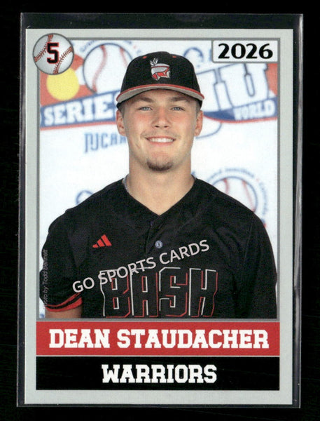 2026 JUCO Wabash Valley College Warriors Dean Staudacher