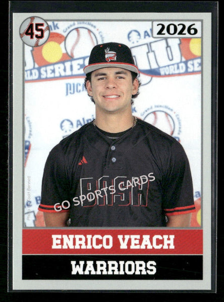 2026 JUCO Wabash Valley College Warriors Enrico Veach