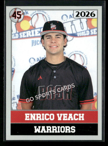 2026 JUCO Wabash Valley College Warriors Enrico Veach