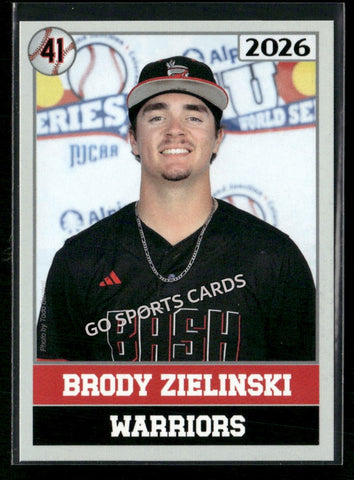 2026 JUCO Wabash Valley College Warriors Brody Zielinski