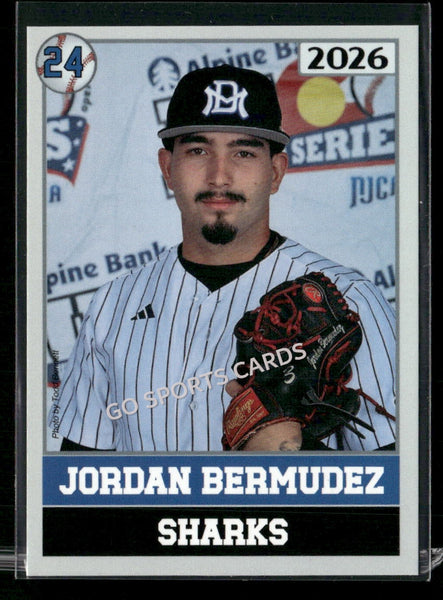 2026 JUCO Miami Dade College Sharks Jordan Bermudez