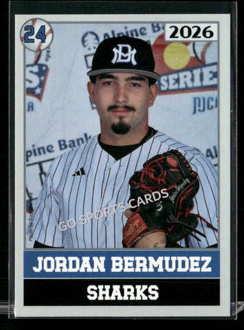 2026 JUCO Miami Dade College Sharks Jordan Bermudez