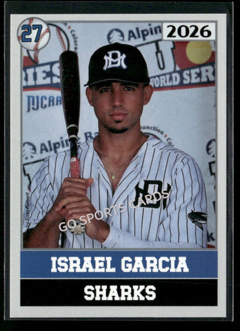 2026 JUCO Miami Dade College Sharks Israel Garcia