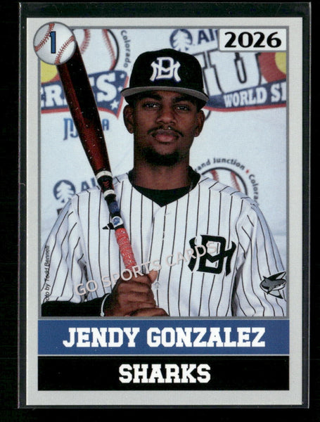 2026 JUCO Miami Dade College Sharks Jendy Gonzalez