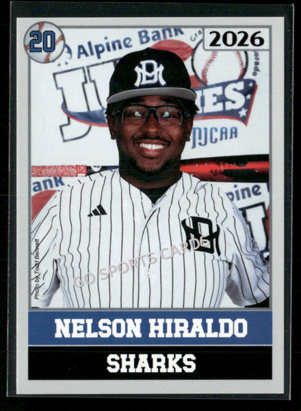 2026 JUCO Miami Dade College Sharks Nelson Hiraldo