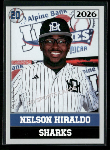 2026 JUCO Miami Dade College Sharks Nelson Hiraldo