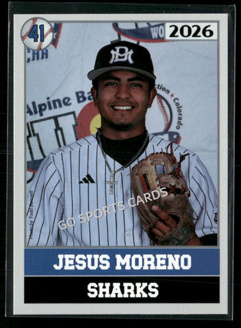 2026 JUCO Miami Dade College Sharks Jesus Moreno
