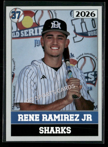 2026 JUCO Miami Dade College Sharks Rene Ramirez Jr