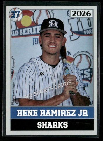 2026 JUCO Miami Dade College Sharks Rene Ramirez Jr