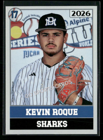 2026 JUCO Miami Dade College Sharks Kevin Roque