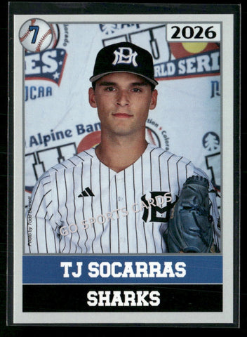 2026 JUCO Miami Dade College Sharks TJ Socarras