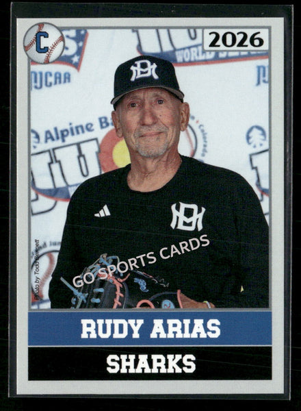 2026 JUCO Miami Dade College Sharks Rudy Arias