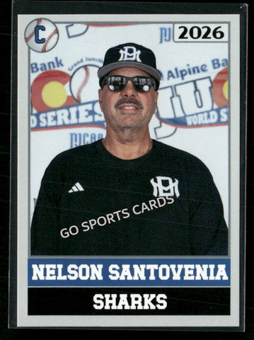 2026 JUCO Miami Dade College Sharks Nelson Santovenia
