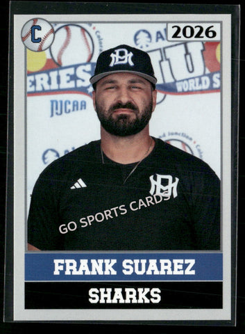 2026 JUCO Miami Dade College Sharks Frank Suarez