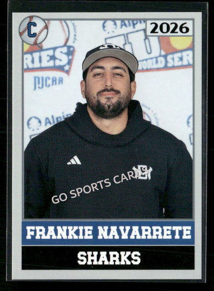 2026 JUCO Miami Dade College Sharks Frankie Navarrete