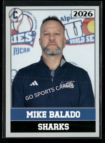 2026 JUCO Miami Dade College Sharks Mike Balado ERROR