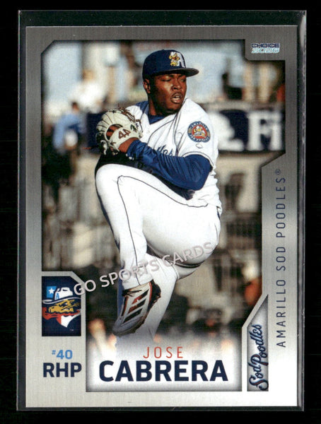 2026 Amarillo Sod Poodles Jose Cabrera