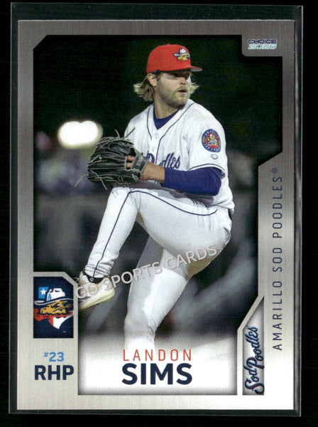 2026 Amarillo Sod Poodles Landon Sims