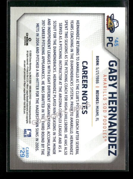 2026 Amarillo Sod Poodles Gaby Hernandez
