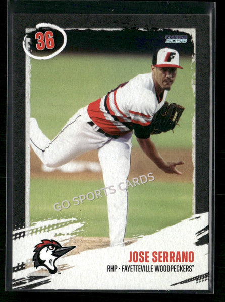 2026 Fayetteville Woodpeckers Jose Serrano