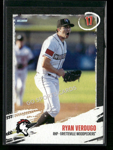 2026 Fayetteville Woodpeckers Ryan Verdugo